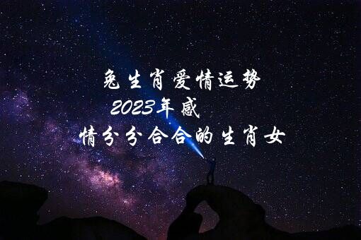 兔生肖爱情运势（2023年感情分分合合的生肖女）