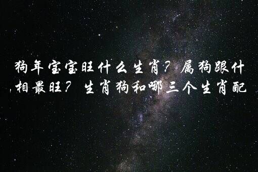 狗年宝宝旺什么生肖？属狗跟什么属相最旺？生肖狗和哪三个生肖配最旺