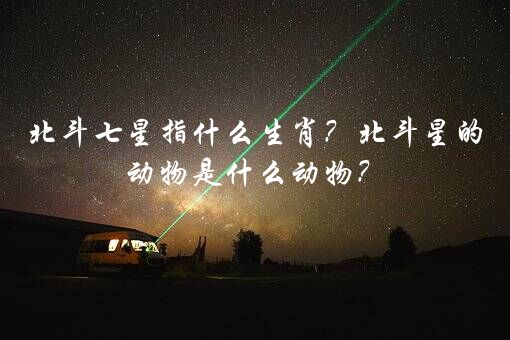 北斗七星指什么生肖？北斗星的动物是什么动物？