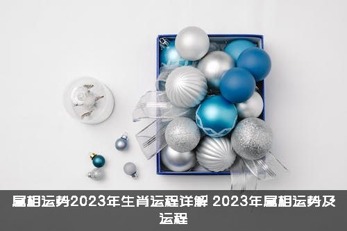 属相运势2023年生肖运程详解（2023年属相运势及运程）