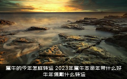 属牛的今年怎样转运？2021年属牛本命年带什么好,牛年佩戴什么转运？